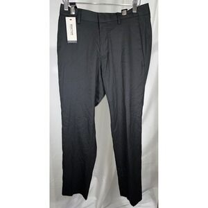 Kenneth Cole Reaction Stretch Slim Fit Dress Pants Black NWT Suspenders 29x30